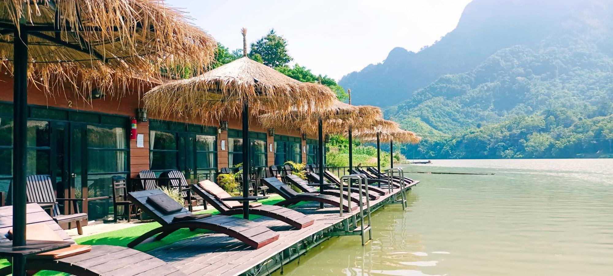 Ou River House Nongkhiaw Exteriör bild